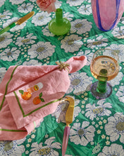 Load image into Gallery viewer, Supper Club Embroidered Linen Napkin Set