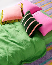 Load image into Gallery viewer, Tuscan Stripe Velvet Rectangle Cushion