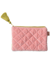 Load image into Gallery viewer, Tuscan Sunset Velvet Cosmetics Purse