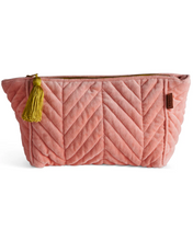 Load image into Gallery viewer, Tuscan Sunset Velvet Toiletry Bag