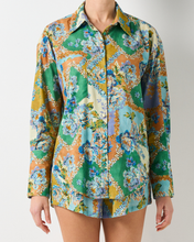 Load image into Gallery viewer, Ritz Shirt - Peony Patchwork
