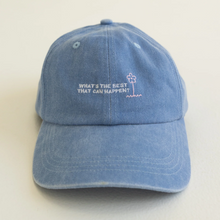Load image into Gallery viewer, Optimism Cap - Acid Wash Blue