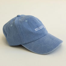 Load image into Gallery viewer, Optimism Cap - Acid Wash Blue