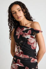 Load image into Gallery viewer, Method Mesh Midi Dress - Blush Floral