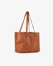 Load image into Gallery viewer, Akasha Leather Tote - Tan