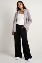 Load image into Gallery viewer, You Got This Oversized Shirt - Chocolate Stripe