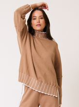 Load image into Gallery viewer, Romy Knit Sweater - Fawn Stripe