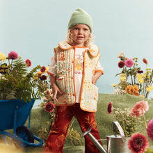 Load image into Gallery viewer, Convertible Quilted Print Jacket - Meadow