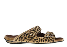 Load image into Gallery viewer, Pony Beige & Leopard Spot Sandals