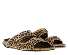 Load image into Gallery viewer, Pony Beige & Leopard Spot Sandals