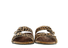 Load image into Gallery viewer, Pony Beige & Leopard Spot Sandals