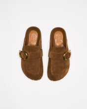 Load image into Gallery viewer, Pascal Leather Mule - Tan Suede