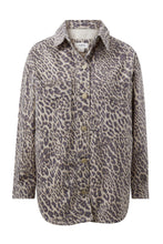 Load image into Gallery viewer, Bobbi Side Pocket Jacket - Leopard Print