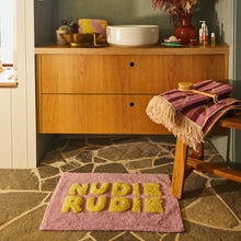 Load image into Gallery viewer, Tula Nudie Bath Mat Mini - Mauve