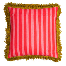 Load image into Gallery viewer, Annette Embroidered Cushion - Cosmo Pink
