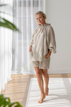 Load image into Gallery viewer, Lulu Reversible Linen Top - Natural