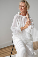 Load image into Gallery viewer, Lulu Reversible Linen Top - Off White