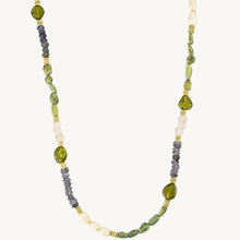Load image into Gallery viewer, Wren Gold Beaded Necklace