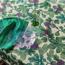 Load image into Gallery viewer, Figgy Green Tablecloth