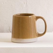 Load image into Gallery viewer, Andres Angled Dipped Mug - Mustard