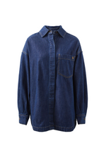 Load image into Gallery viewer, Jacqui Long Sleeve Denim Shirt