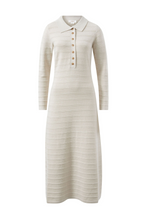 Load image into Gallery viewer, Collared Soft Knit Dress - Oatmeal Marle