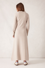 Load image into Gallery viewer, Collared Soft Knit Dress - Oatmeal Marle