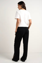 Load image into Gallery viewer, Confidant Stripe Crepe Wide Pants
