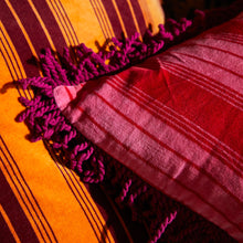 Load image into Gallery viewer, Brigitte Velvet Cushion - Cosmo Pink