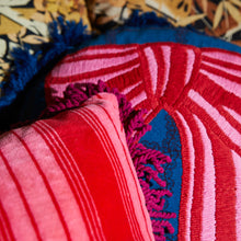 Load image into Gallery viewer, Brigitte Velvet Cushion - Cosmo Pink