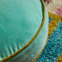 Load image into Gallery viewer, Etienne Velvet Floor Cushion - Jade