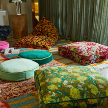 Load image into Gallery viewer, Etienne Velvet Floor Cushion - Jade
