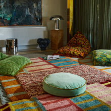 Load image into Gallery viewer, Etienne Velvet Floor Cushion - Jade