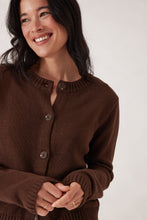 Load image into Gallery viewer, Nelly Knit Cardigan - Chocolate