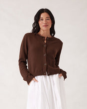 Load image into Gallery viewer, Nelly Knit Cardigan - Chocolate
