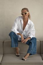 Load image into Gallery viewer, Peta Oversized Shirt - White
