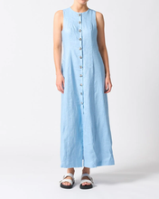 Load image into Gallery viewer, Malta Midi Dress - Sky Blue