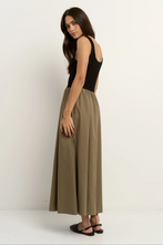 Load image into Gallery viewer, Obsidian Contrast Midi Dress