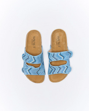 Load image into Gallery viewer, Beach Slide - Blue Multi