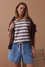 Load image into Gallery viewer, Darcy Relaxed Everyday Short - Mid Blue Wash