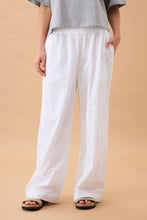 Load image into Gallery viewer, The Lounge Pant - White Broderie