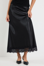 Load image into Gallery viewer, Margarita Satin Maxi Skirt