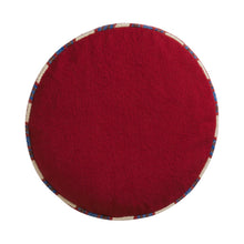 Load image into Gallery viewer, Delana Round Cushion - Crimson