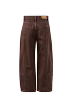 Load image into Gallery viewer, Demi Barrel Jean - Bitter Choc