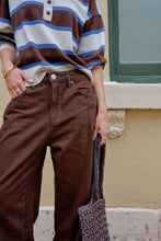 Load image into Gallery viewer, Demi Barrel Jean - Bitter Choc