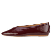 Load image into Gallery viewer, Ballet Flat - V Dark Cherry