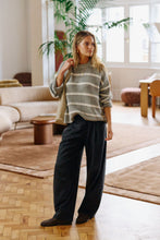 Load image into Gallery viewer, Gemma Pleated Pant - Washed Black