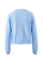 Load image into Gallery viewer, Nelly Long Sleeve Knit Cardi - China Blue