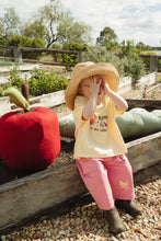 Load image into Gallery viewer, Little Guys Oversized Boxy Tee - Butter