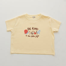 Load image into Gallery viewer, Little Guys Oversized Boxy Tee - Butter